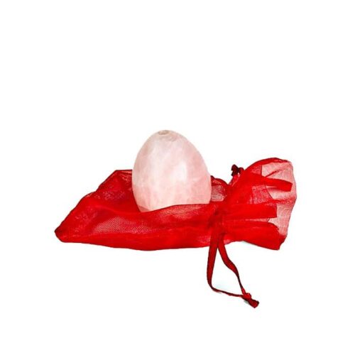 Huevo vaginal de Cuarzo rosa