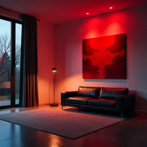 Bombilla BIO LED Luz Roja GU10
